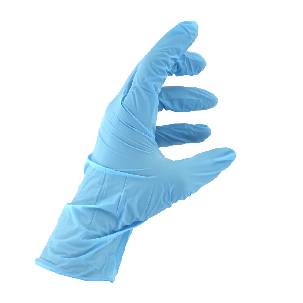 Mediguard Nitrile Gloves, powder free, 200 pcs, Size L,blue Priocare